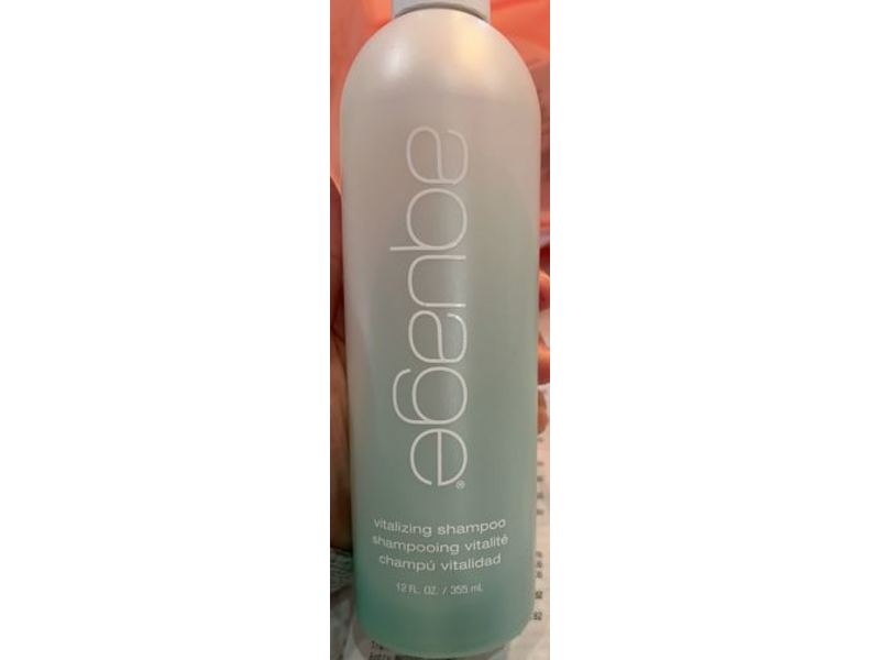 AQUAGE Vitalizing Shampoo, 12 fl oz/355 mL