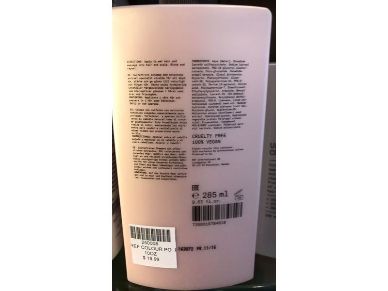 REF Illuminate Colour Shampoo, 9.63 oz/285 mL