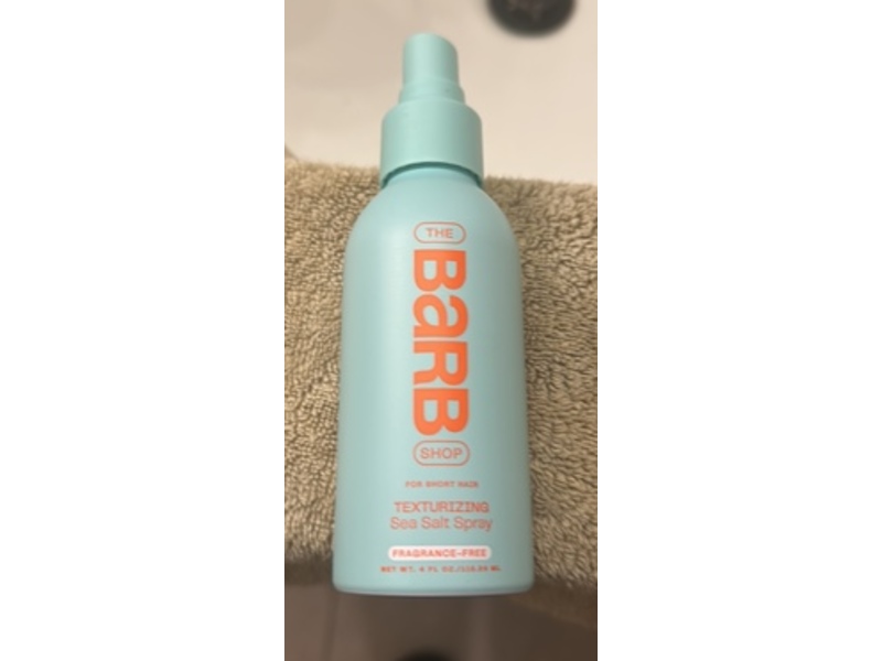 The Barb Shop Texturizing Sea Salt Spray, 4 fl oz/118.29 mL
