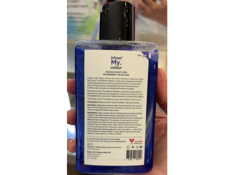 Infuse My. Colour Platinum Conditioner, 8.5 fl oz/250 mL