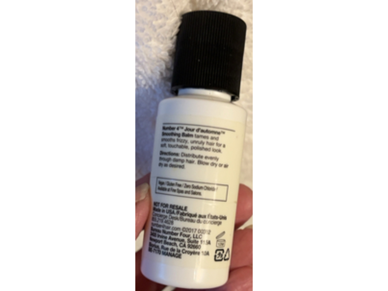 Number 4 High Performance Hair Care Smoothing Balm, 1 fl oz/30 mL