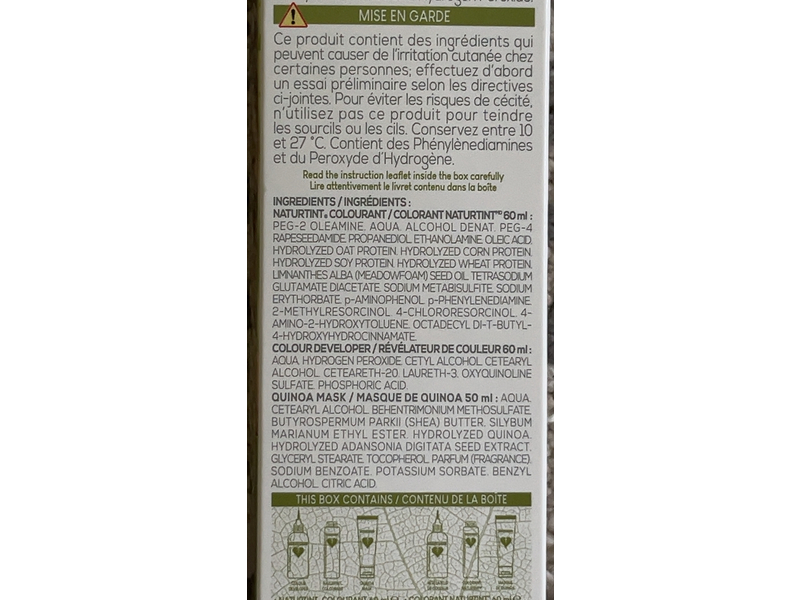 Naturtint Permanent Colouring Colorant Gel, 9N Honey Blond, 170 mL