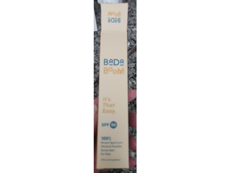 Bada Boom It's That Easy Mineral Powder Sunscreen, SPF 50, 0.16 oz/4.5 g