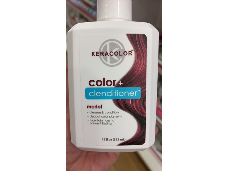 Keracolor Clenditioner MERLOT Hair Dye 12 fl Oz