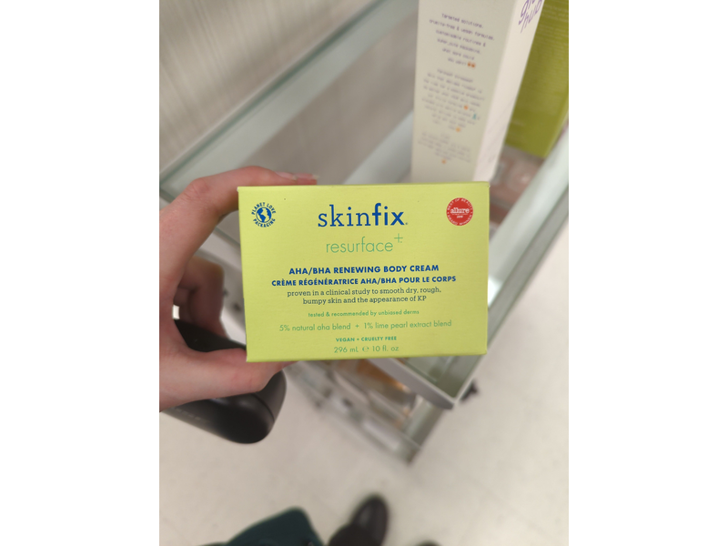 Skinfix Resurface+ AHA/BHA Renewing Cream, 10 fl oz/296 mL