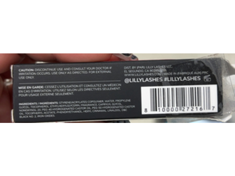 Lilly Lashes Click Magnetic Liquid Eyeliner, 0.20 fl oz/6 mL