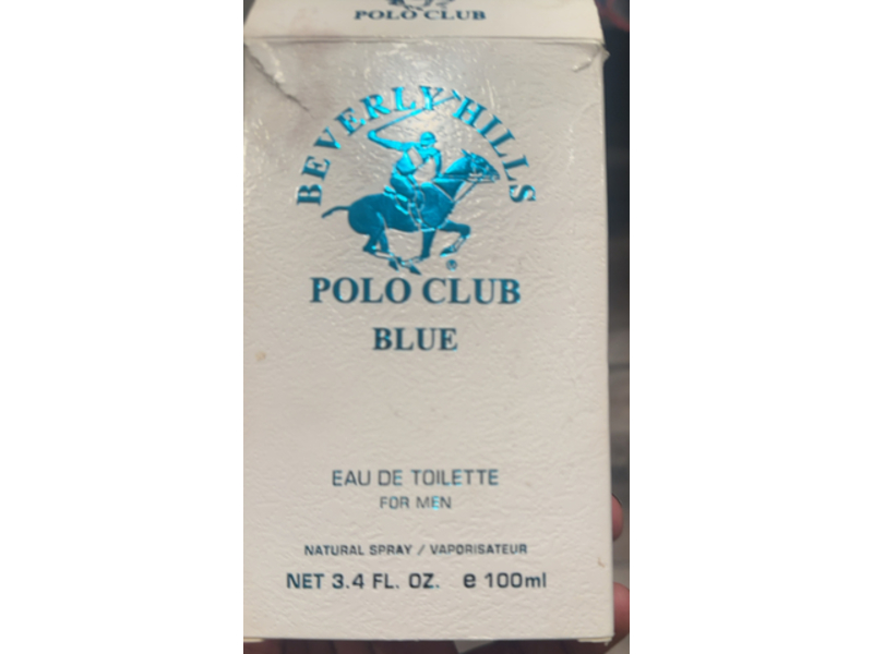 Beverly Hills Polo Club Blue Eau De Toilette, 3.4 fl oz/100 mL