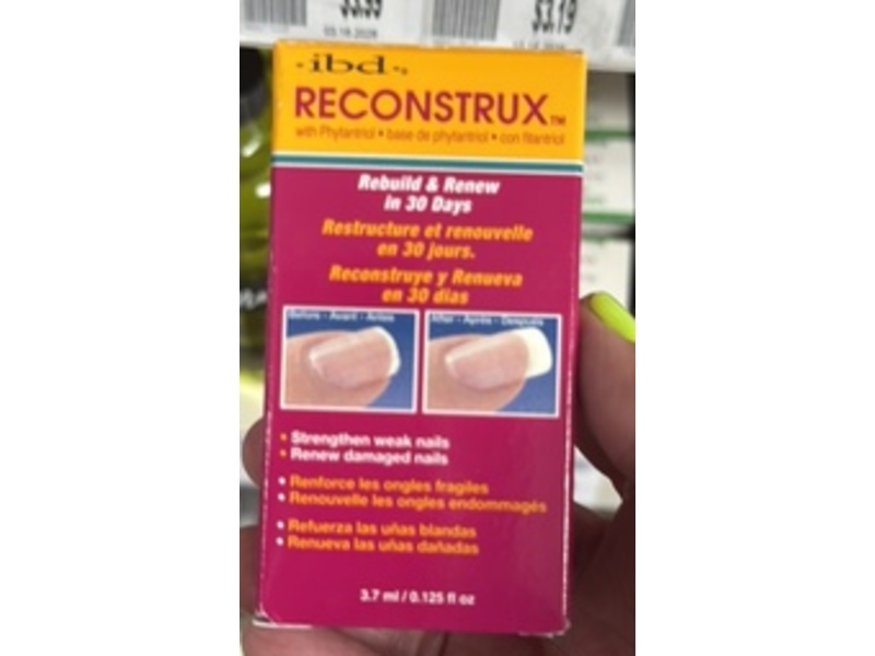 Ibd Reconstrux Rebuild & Renew, 0.125 fl oz/3.7 mL