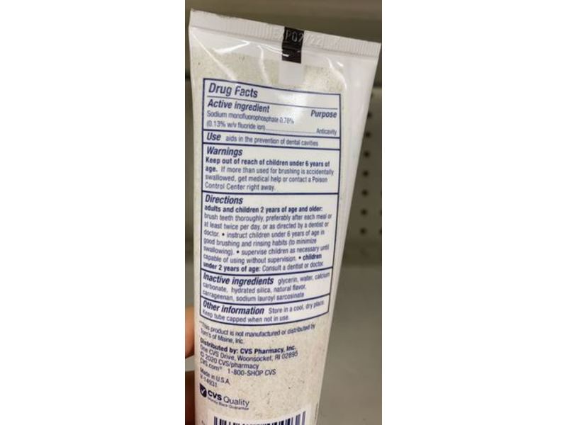 Cvs Health Children's Fluoride Toothpaste, strawberry, 4.2 oz/119 g