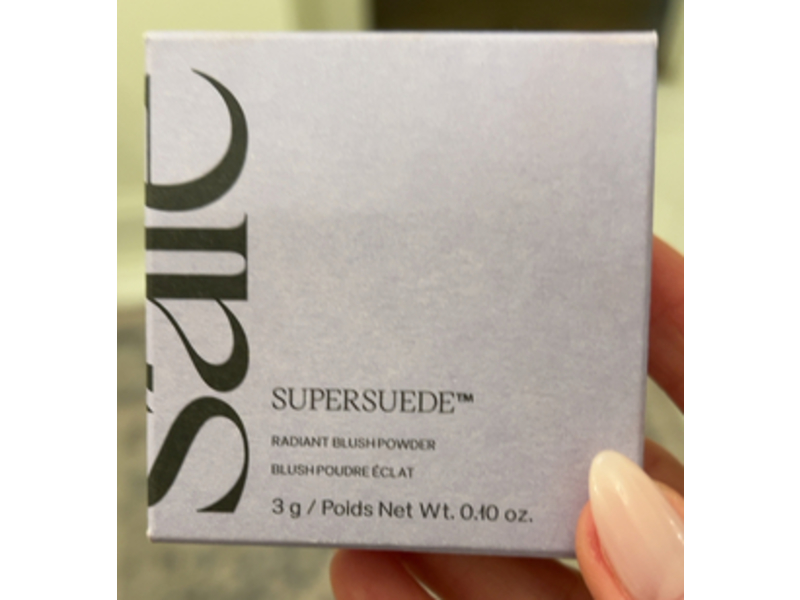Saie Supersuede Radiant Blush Powder, Ciao, 0.40 oz/3 g