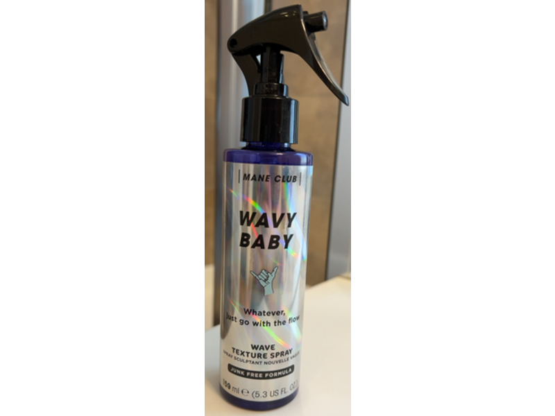 Mane Club Wavy Baby Wave Texture Spray, 5.3 fl oz/159 mL