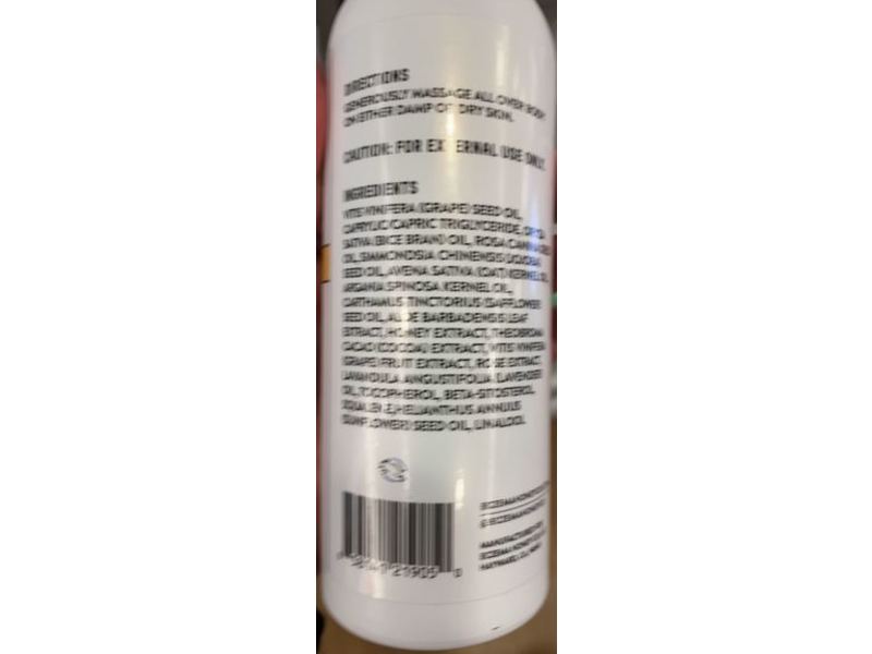 Eczema Honey Sensitive Skin Solution Antioxidant Body Oil 8 fl oz