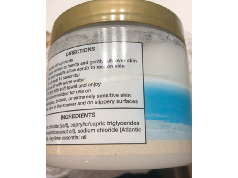 Florida Hand & Body Salt Scrubs, Key Lime, 24.2 oz