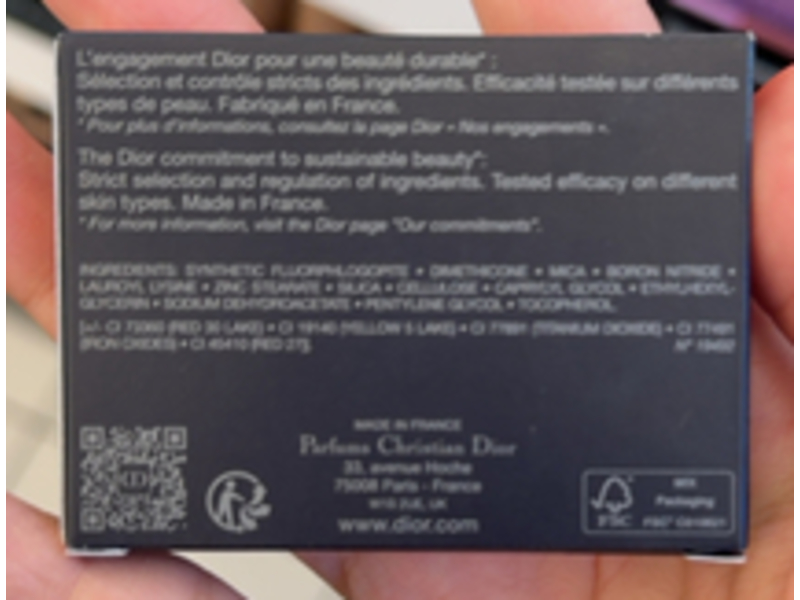 Dior Rosy Glow Blush, 015 Cherry, 0.15 oz/4.4 g