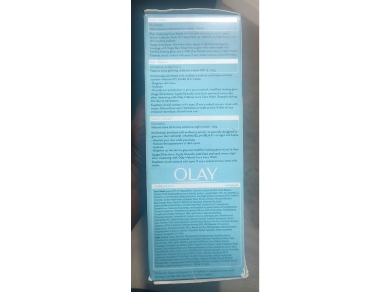 Olay Natural Aura All-In-One Radiance Set