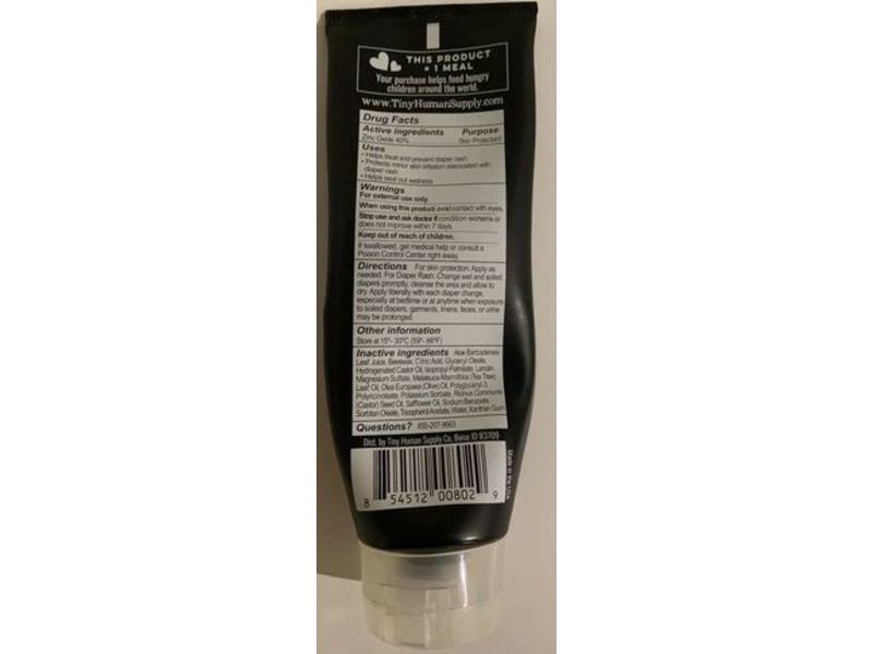 Tiny Human Supply Co. Pain In The Butt Diaper Rash Cream, 3 oz/85 g
