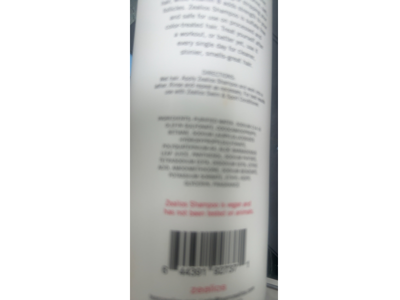 Zealios Swim & Sport Shampoo, 32 fl oz/946 mL