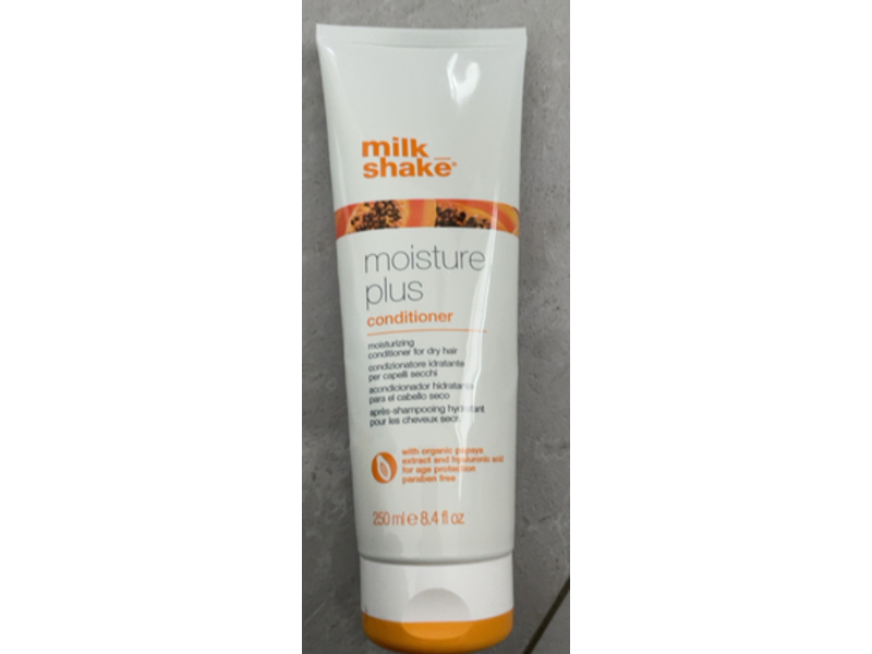Milk_Shake Moisture Plus Conditioner, Organic Papaya Extract & Hyaluronic Acid, 8.4 fl oz/250 mL