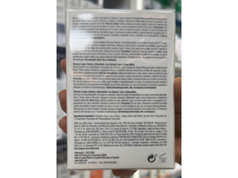 Isdin Isdinceutics Rejuvenate Flavo - C Serum, Vitamin C & Ginkgo Biloba, 1 fl oz/30 mL