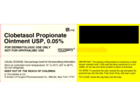 Clobetasol Propionate Ointment USP 0.05%, 60 g, Fougera (RX) - thumbnail 1