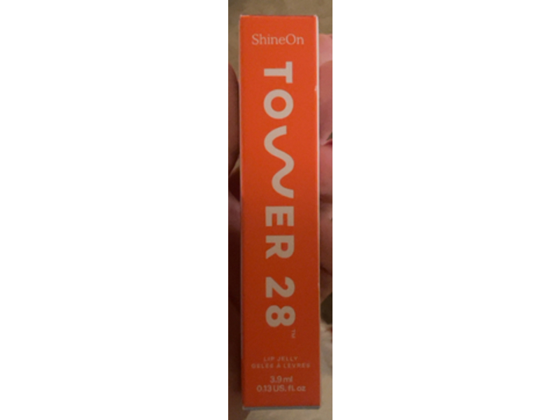 Tower 28 ShineOn Lip Jelly, Wild Sheer Raspberry, 0.13 fl oz/3.9 mL