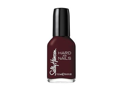 Sally Hansen Hard As Nails Nail Polish, Garnet Attention, 0.45 fl oz/13.3 mL