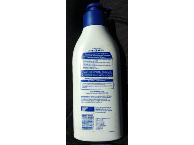 Nivea Intense Healing Nourishing Moisture 72Hr Body Lotion, 20 fl oz/591 mL