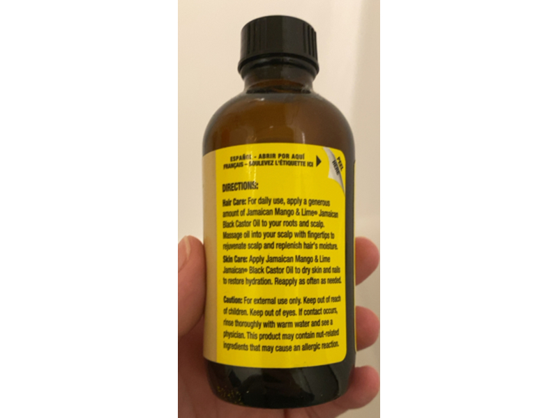 Jamaican Mango & Lime Black Castor Oil, Coconut, 4 fl oz/118 mL, Pack Of 2