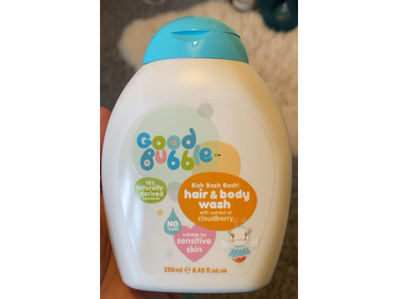 Good Bubble Bish Bash Bash! Hair & Body Wash, Cloudberry, 8.45 fl oz/250 mL