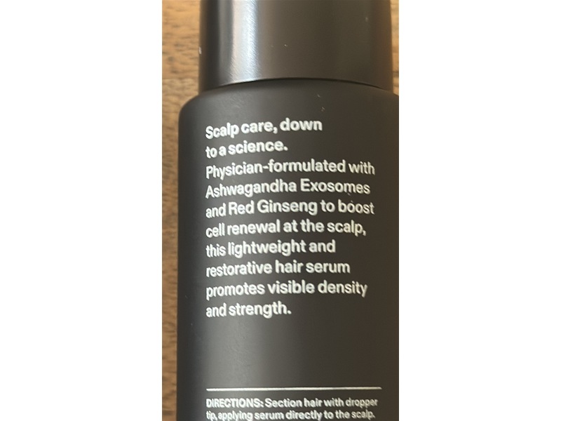 Nutrafol Men's Hair Serum, Ashwagandha Exosomes, 1.7 fl oz/50 mL