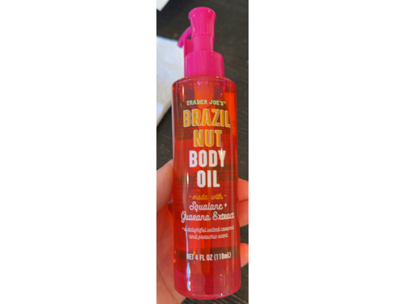 Trader Joe's Brazil Nut Body Oil, 4 fl oz/118 mL