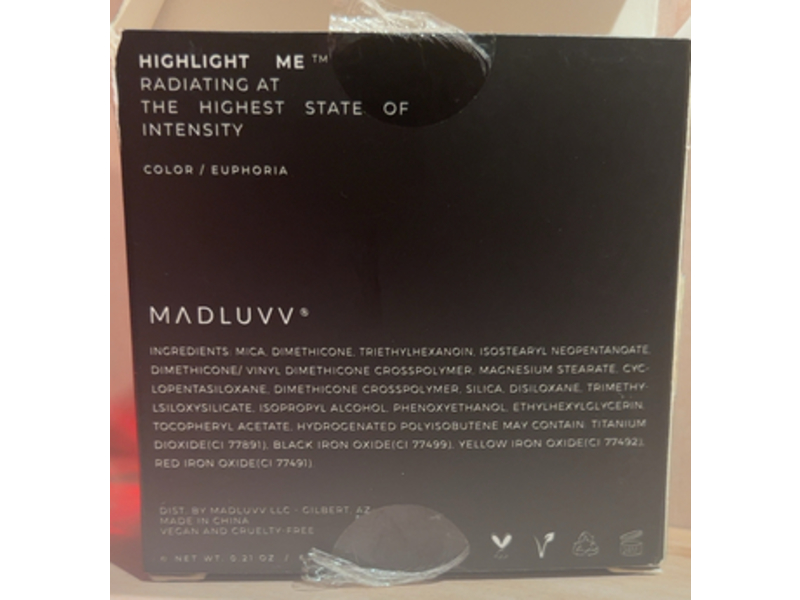Madluvv Highlight Me Highlighter, Euphoria, 0.21 oz