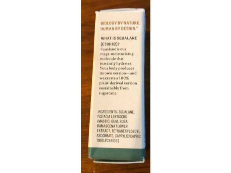 Biossance Squalane + Vitamine C Rose Oil, 0.13 fl oz / 4 mL