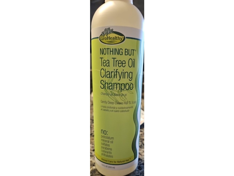 Nothing But Clarifying Shampoo, Tea Tree Oil, 12 fl oz/355 mL