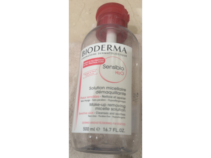 Bioderma Make Up Removing Micelle Solution, 16.7 fl oz/500 mL