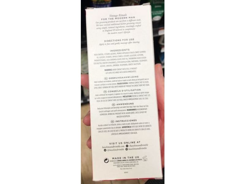 Hawkins & Brimble After Shave Balm, 4.2 fl oz/125 mL