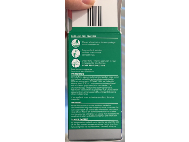 Opti-Free PureMoist Multi-Purpose Disinfecting Contact Lens Solution, 2 fl oz/60 mL