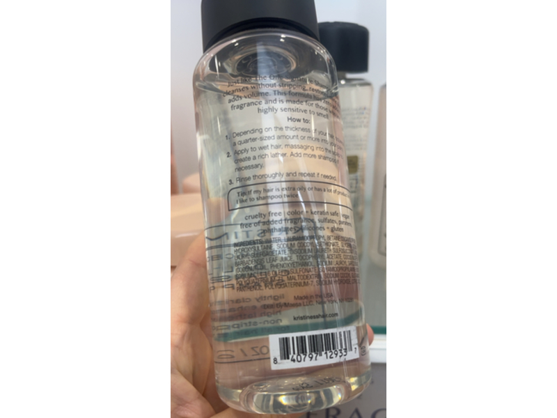 Kristin Ess Daily Cleansing Shampoo, 10 fl oz/296 mL