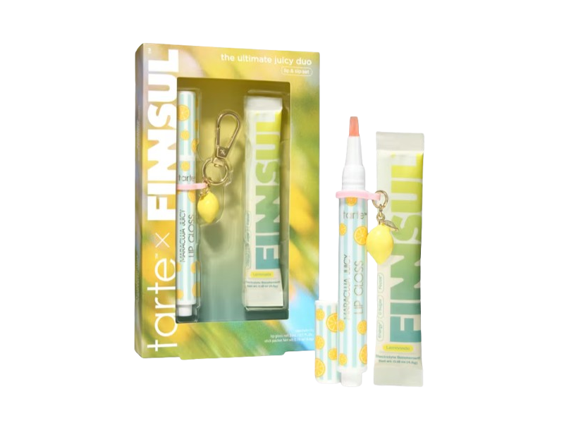 Tarte X FinnSul The Ultimate Juicy Duo Lip & Sip Set, Lemonade