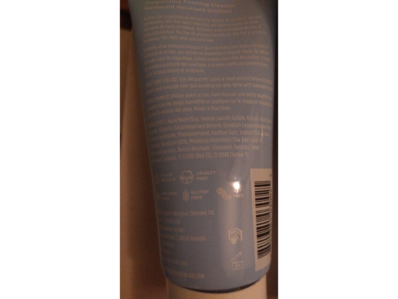 Higher Education Pre-Req Foaming Cleanser, 6 fl oz/180 mL