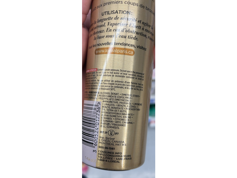 L'Oreal Paris Elnett Normal Hold Hairspray, 11 oz/400 mL