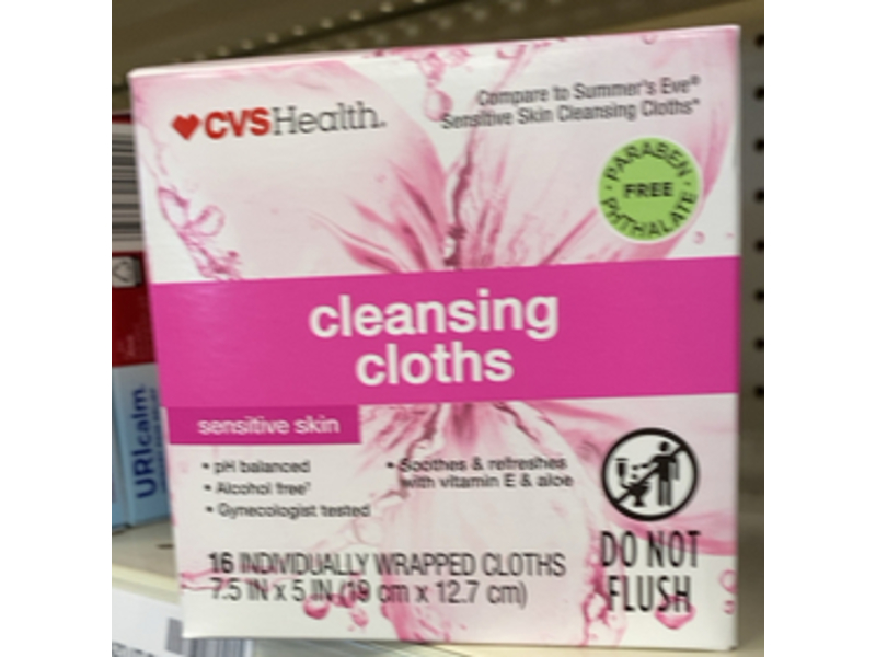 Cvs Health Cleansing Cloths, 16 Count