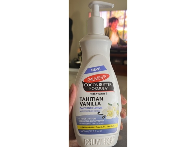 Palmer's Cocoa Butter Formula Body Lotion, Tahitian Vanilla, 13.5 fl oz/400 mL