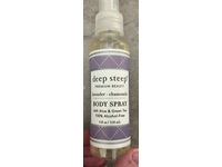 Deep Steep Premium Beauty Body Spray, Lavender Chamomile, 4 fl oz/118 mL - thumbnail 2