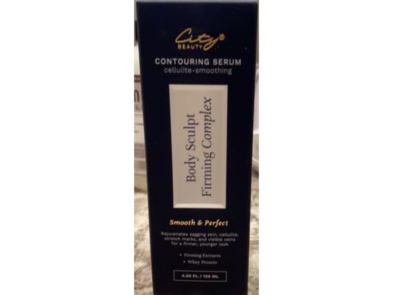 City Beauty Body Sculpt Firming Complex Contouring Serum, Smooth & Perfect, 4.05 fl oz/120 mL