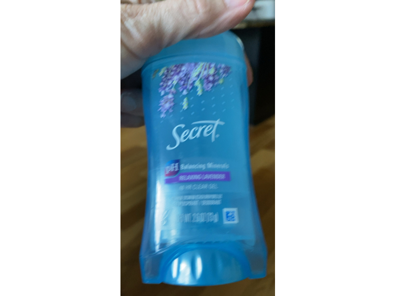 Secret Balancing Minerals Antiperspirant/Deodorant, Relaxing Lavender Scent, 2.6 oz/73 g, Pack of 2