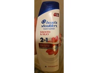 Head & Shoulders 2 In 1 Smooth & Silky Shampoo + Conditioner, 12.5 fl oz/370 mL - Image 2