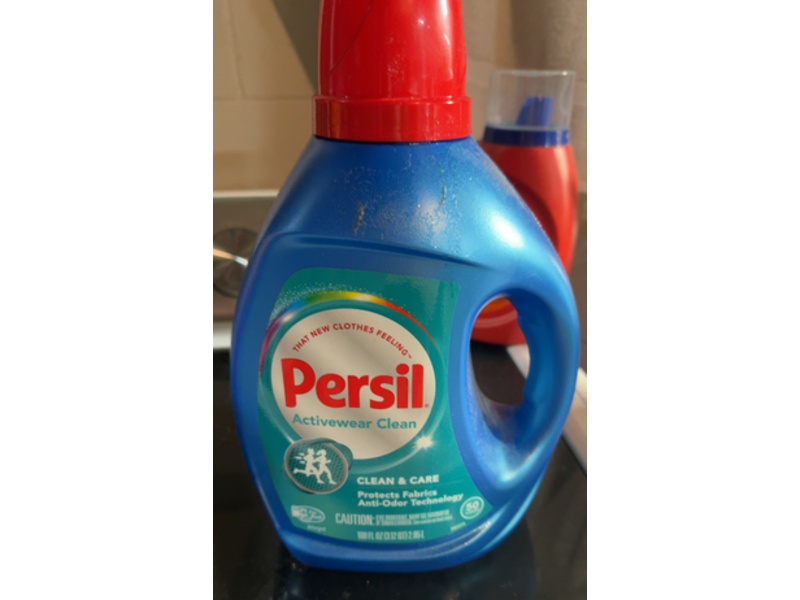 Persil Activewear Liquid Laundry Detergent, Clean & Care, 50 Loads, 100 fl oz/2.95 L