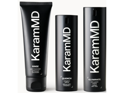 Karam MD Daily Cleanser, Serum & Anti Aging Cream, Rinse, Quench, Illuminate