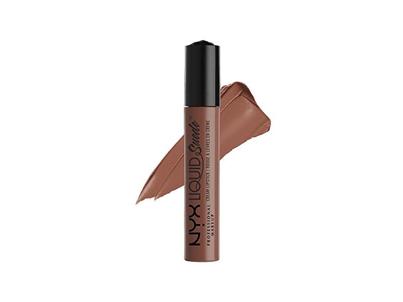 NYX Professional Makeup Liquid Suede Cream Lipstick, Sandstorm, 0.13 fl oz/3.8 mL
